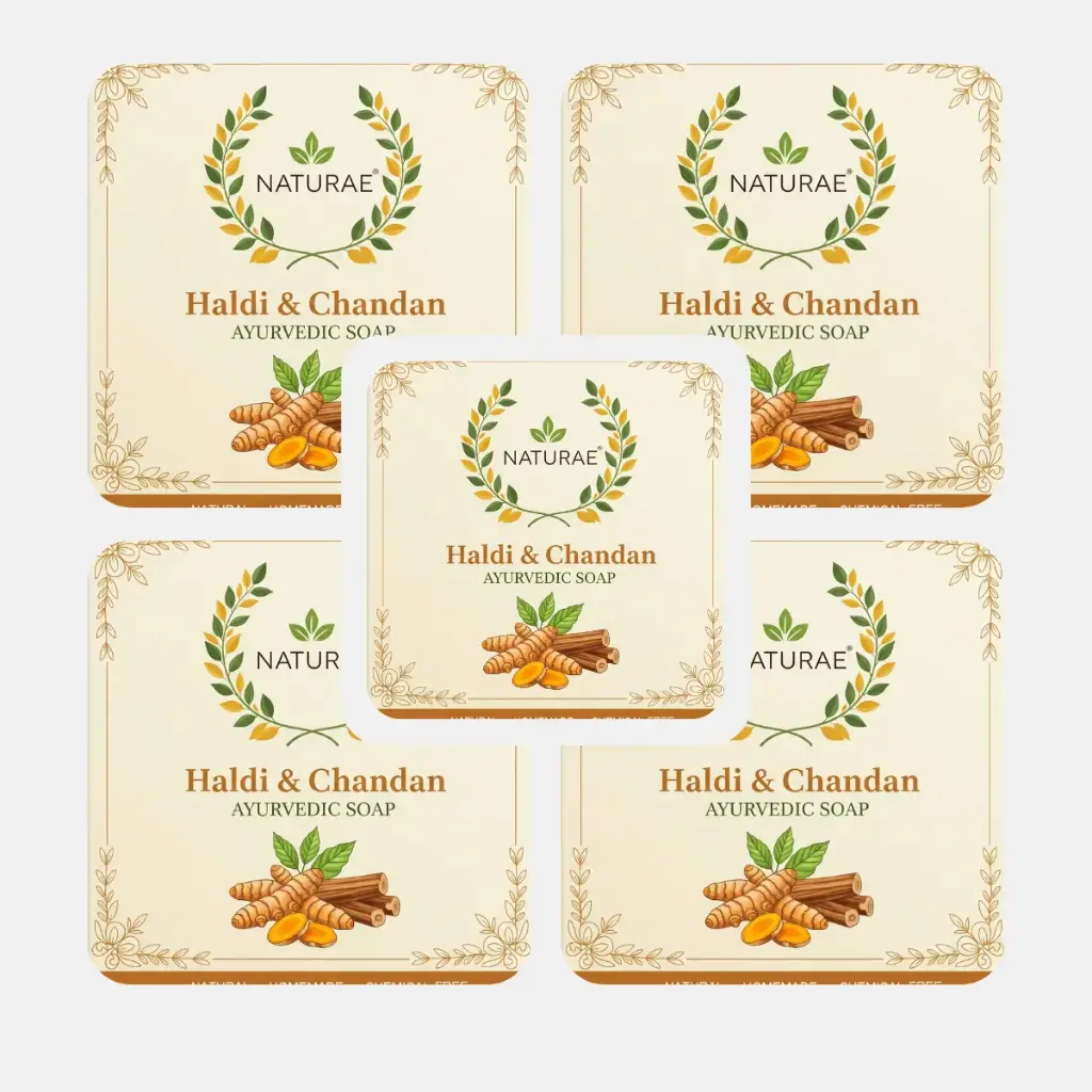 Turmeric & Sandalwood ( Pack of 5)