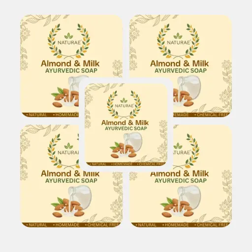Almond & Milk ( Pack of 5)